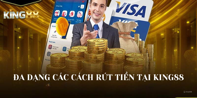 Đa dạng cách rút tiền